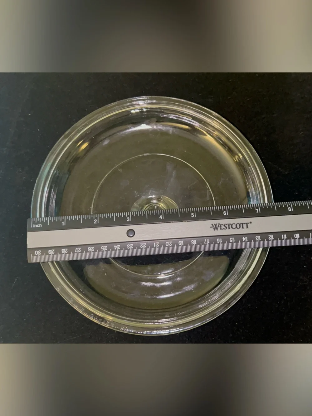 Vintage 1.5 Quart Round Pyrex / CorningWare Replacement Glass Lid Stamped G5C